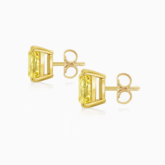 Yellow Radiant Studs