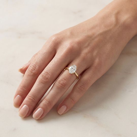 Tulip Oval Yellow Onhand