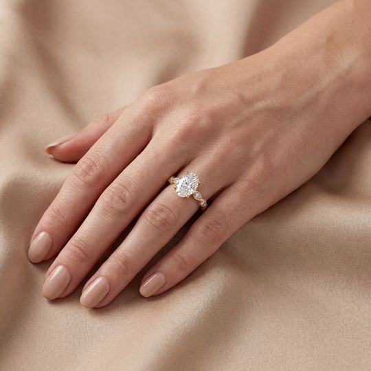 Oriana Oval Yellow Onhand