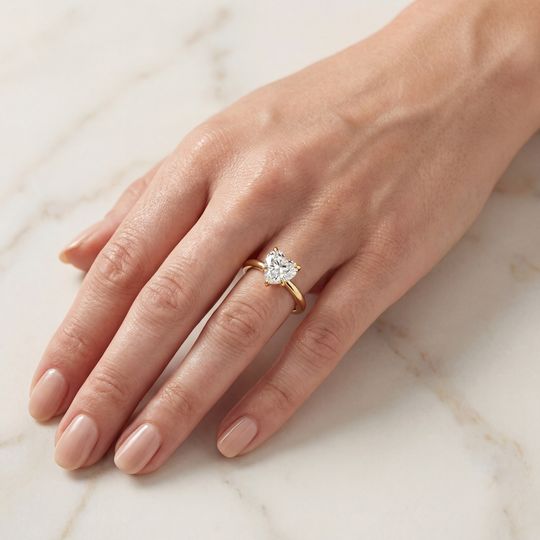 Valentine Heart Yellow Onhand