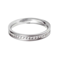 18k White Gold