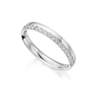 18k White Gold